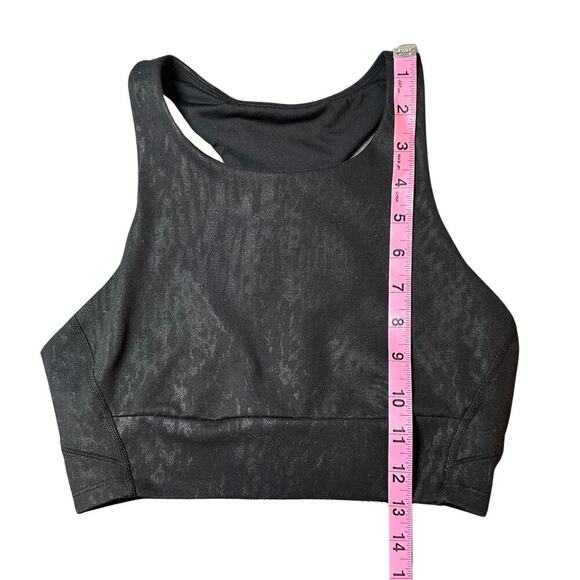 🖤 Zella Black Animal Print Sports Bra – Size Small – Fierce & Functional 🐆 - Picture 4 of 8